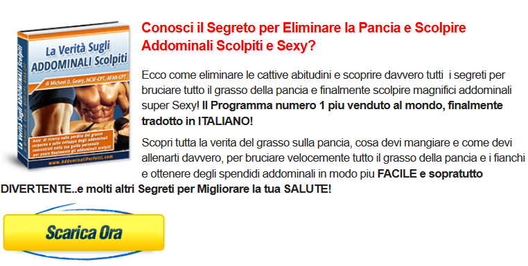 La Verità sugli Addominali Scolpiti di Mike Geary Recensione